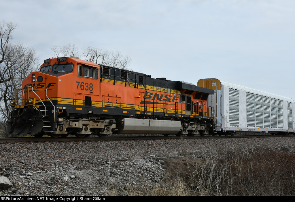 BNSF 7638 Dpu